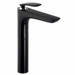 BATERIE LAVOAR INALTA 272 MM BALANCE NEGRU MAT / CROM