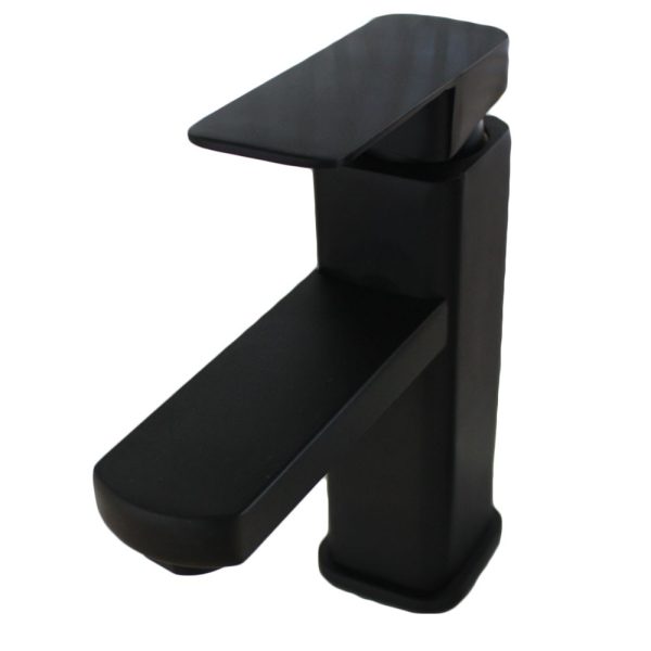 Baterie lavoar negru mat