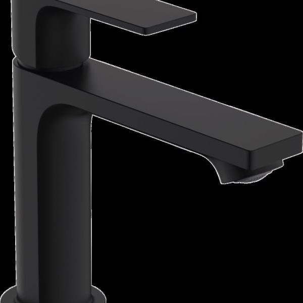 BATERIE LAVOAR REBRIS E 110 COOL START CU VENTIL POP UP, NEGRU MAT