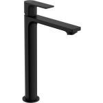BATERIE LAVOAR REBRIS E 240 COOL START CU VENTIL POP UP, NEGRU MAT