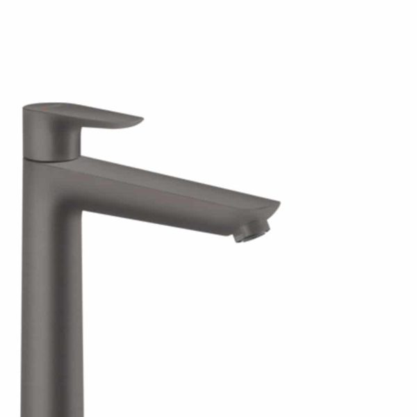 BATERIE LAVOAR TALIS E 240 CU VENTIL, BRUSHED BLACK CHROME