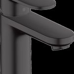 BATERIE LAVOAR VERNIS BLEND 100 CU VENTIL POP UP, NEGRU MAT