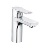 BATERIE LAVOAR ZENTA SL 100, CU MANER PLIN SI VENTIL PUSH-OPEN, CROM