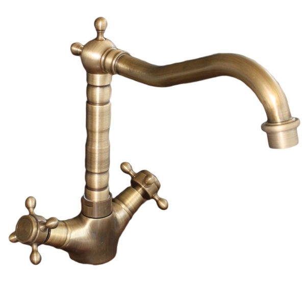 Baterie retro bucatarie robineti 654