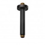 BRAT DUS CU PRINDERE IN TAVAN 150 MM, FINISAJ NEGRU MAT