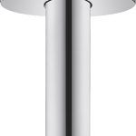 BRAT DUS S 100 MM, MONTAJ DIN TAVAN, CROM
