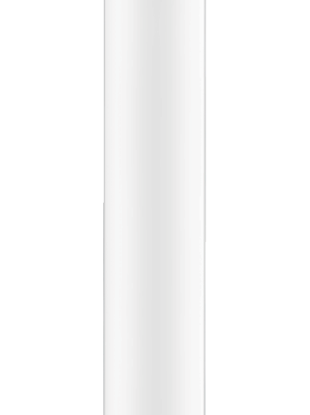 BRAT DUS S 300 MM, CU ORNAMENT ROTUND SI MONTAJ DIN TAVAN, ALB MAT