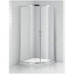 CABINA DUS SEMIROTUNDA OBR2 800X1850 STICLA TRANSPARENTA SECURIZATA 6 MM, PROFIL CROM