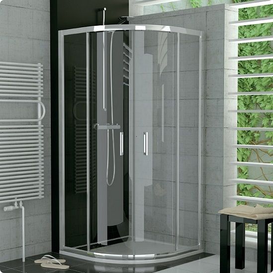 CABINA DUS SEMIROTUNDA SALIA 90X90