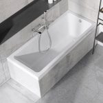 CADA ACRYL 10 GRADE 1700X750 SNOW WHITE