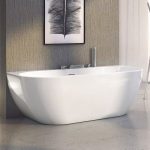 CADA ACRYL FREEDOM W 1660X800, FREESTANDING LA PERETE , SISTEM SCURGERE INCLUS