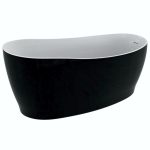 CADA AROUND 1800X850 ALB/NEGRU