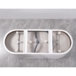 Cada baie freestanding cu riflaj elves 170x75x58 - imagine 7