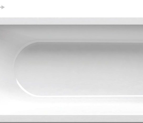 CADA CHROME 1700X750 SNOW WHITE