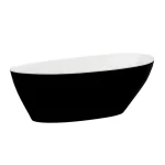 CADA FREESTANDING GOYA 170X72, BLACK&WHITE