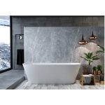 Cada freestanding la perete Linea 160x75 ECO - imagine 3