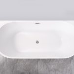 Cada freestanding la perete Neagra Linea 150x75x58 - imagine 6