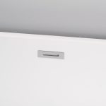 Cada freestanding la perete Neagra Linea 170x75x58 - imagine 5