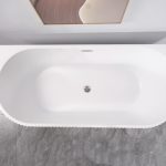 Cada freestanding la prete Linea Shell 160x75x58 - imagine 2