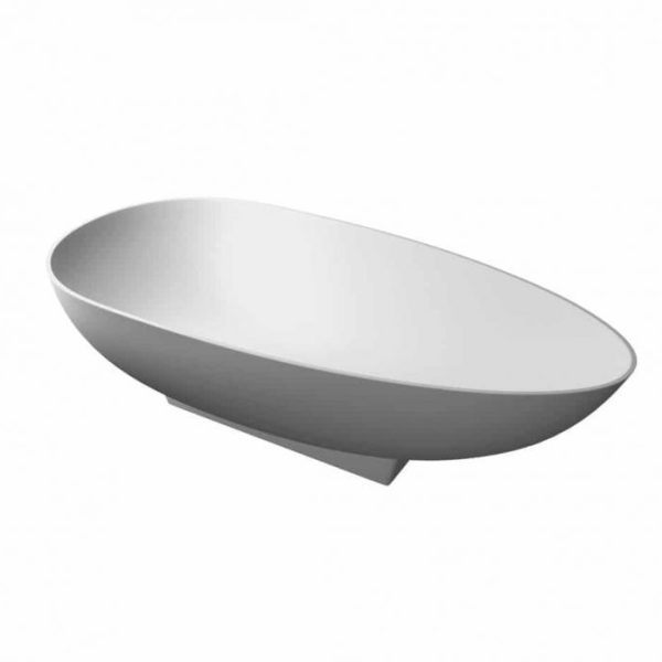 CADA FREESTANDING LUXO 178X85 CM RECTOR ALB