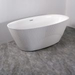 Cada freestanding ovala cu riflaj 6613 - imagine 2