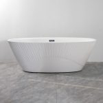 Cada freestanding ovala cu riflaj 6613