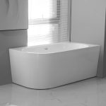 Cada freestanding pe colt dreapta Linea 170x75x58