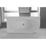 Cada freestanding pe colt stanga Linea 160x75x58 - imagine 3