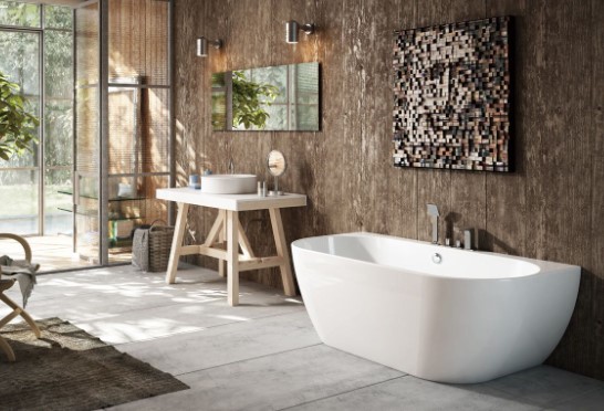 CADA FREESTANDING VERA 1660x800x565, CU MONTAJ LA PERETE