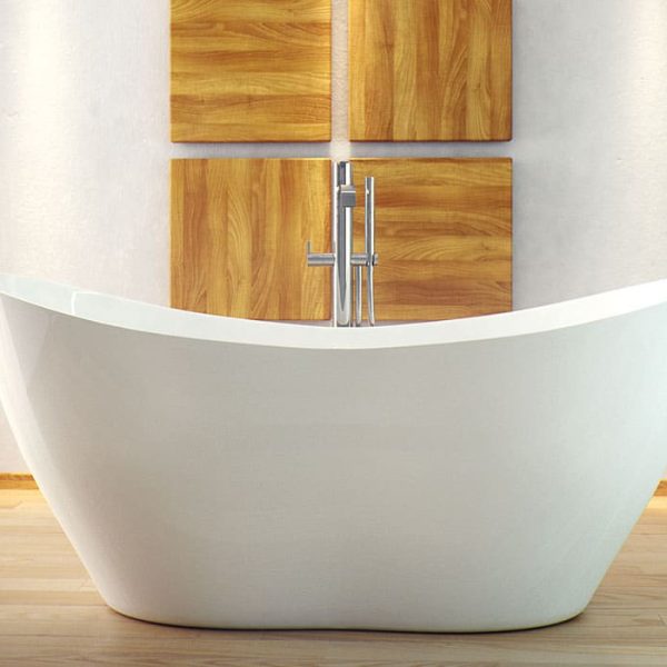 CADA FREESTANDING VIYA 160X70, WHITE