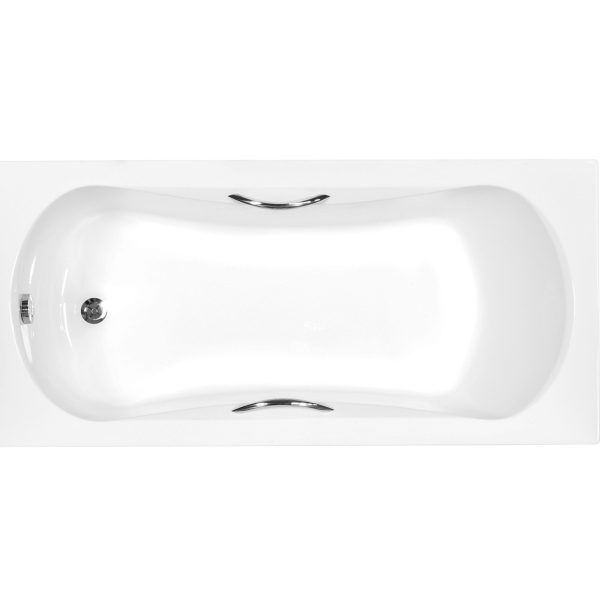 CADA RECTANGULARA ACRYL ARIA PLUS 160X70 (INCLUDE 2 MANERE CROM)