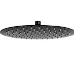 CAP DE DUS SLIM ROTUND INULA, 300 MM, 1/2, METAL, NEGRU