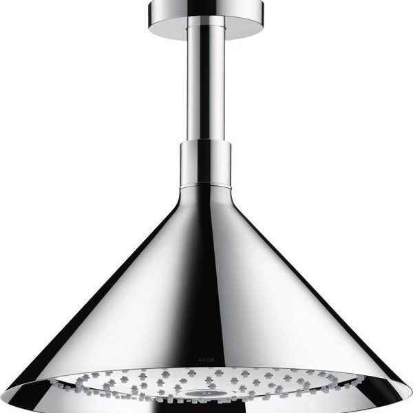 CAP DUS AXOR FRONT 240,  2 JETURI, CROM, CU BRAT PENTRU MONTAJ DIN TAVAN