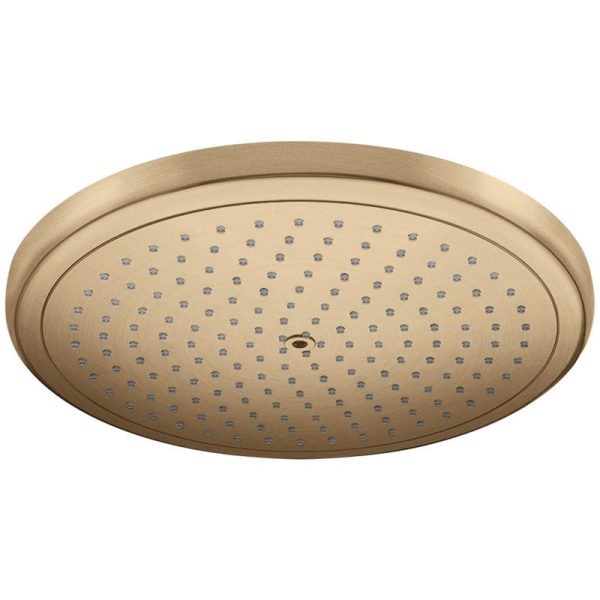 CAP DUS CROMA 280 1 JET, BRUSHED BRONZE