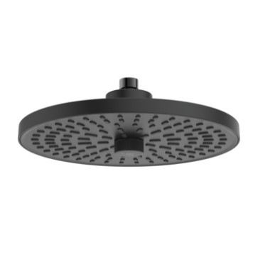 CAP DUS FIX IDEALRAIN ALU+, DIAM 260 MM, 2 JETURI, SILK BLACK