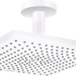 CAP DUS RAINDANCE E 300 AIR 1 JET, 300X300 MM, CU PRINDERE IN TAVAN CU BRAT 100MM, ALB MAT