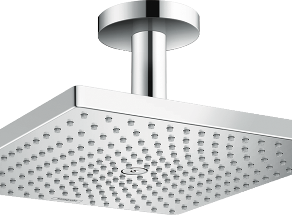 CAP DUS RAINDANCE  E 300 AIR 1 JET, 300X300 MM, CU PRINDERE IN TAVAN CU BRAT 100MM, CROM