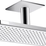 CAP DUS RAINDANCE RAINMAKER SELECT 460 MM, 1 JET, CU BRAT DUS 100 MM, MONTAJ DIN TAVAN, ALB-CROM
