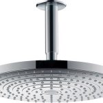 CAP DUS RAINDANCE SELECT S 300, 2 JET, CU BRAT 100 MM, MONTAJ DIN TAVAN CROM