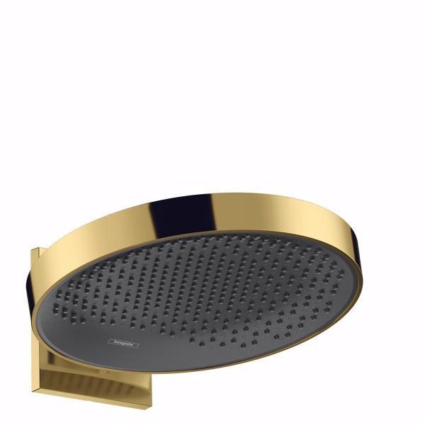 CAP DUS RAINFINITY 360 1 JET, CU PRINDERE PE PERETE,  POLISHED GOLD OPTIC