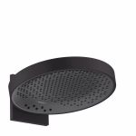 CAP DUS RAINFINITY 360 3 JET, CU PRINDERE PE PERETE, NEGRU MAT