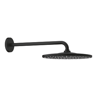 CAP DUS RAINSHOWER MONO 310 MM SI BRAT DUS 420MM NEGRU MAT