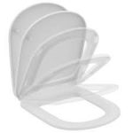 CAPAC WC TEMPO SOFT CLOSE ALB CU BALAMALE METALICE