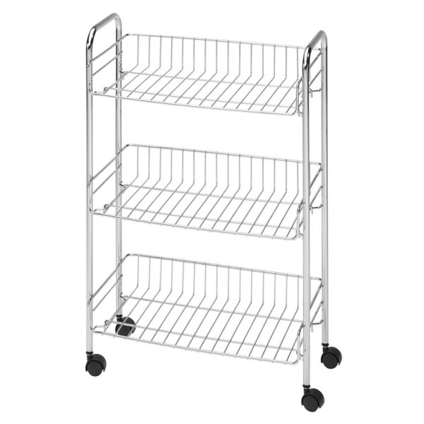 CARUCIOR NIAGARA 3 ETAJERE DE BAIE CROM