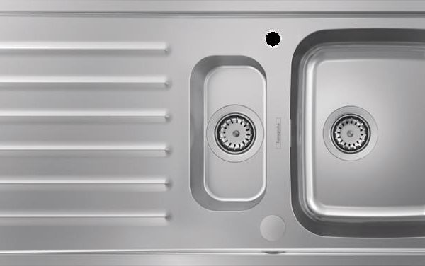 CHIUVETA BUCATARIE CU MINICUVA S4113-F540, CULOARE STAINLESS STEEL