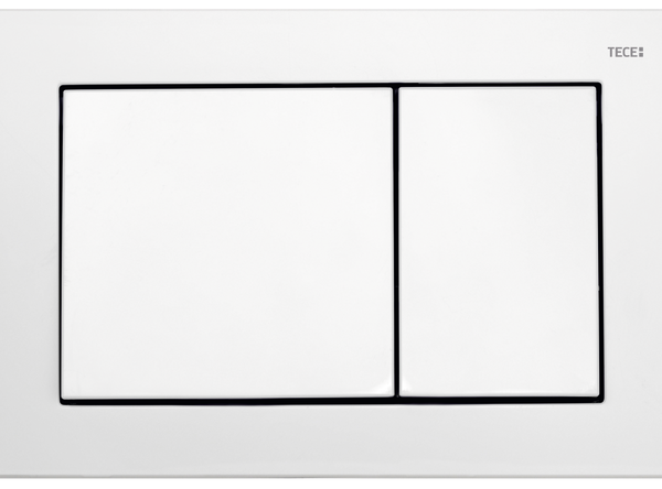 CLAPETA ACTIONARE IN DOUA TREPTE TECEbase ALB 214X145X18 MM CAL. I