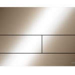 CLAPETA ACTIONARE IN DOUA TREPTE TECESQUARE POLISHED RED GOLD II ANTIAMPRENTA 240X170X2 MM