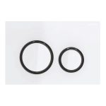 CLAPETA ACTIONARE REZERVOR INCASTRAT SIGMA 21 CULOARE METALICA CROM NEGRU - CROM NEGRU, ALB