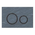 CLAPETA ACTIONARE REZERVOR INCASTRAT SIGMA 21 CULOARE METALICA CROM NEGRU - CROM NEGRU, ARDEZIE MUSTANG