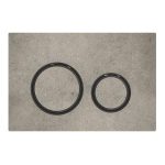 CLAPETA ACTIONARE REZERVOR INCASTRAT SIGMA 21 CULOARE METALICA CROM NEGRU - CROM NEGRU, ASPECT BETON